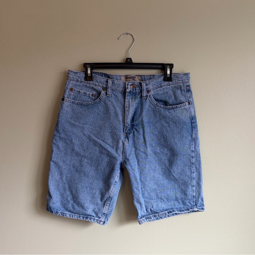 Wrangler Light Blue Denim Jean Shorts